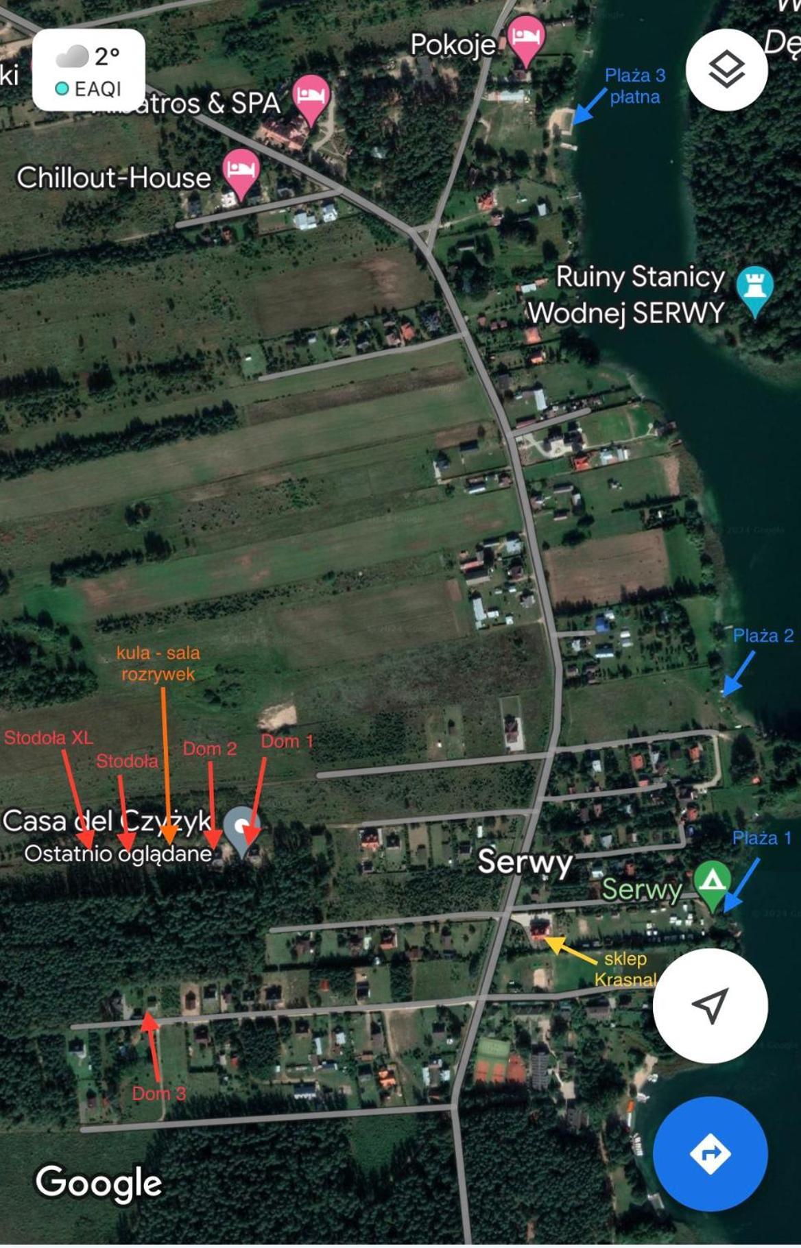 Caloroczne Domy Z Bala - Casa Del Czyzyk Serwy Eksteriør billede
